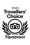 Tripadvisor Travellers' Choice badge displayed by St Ives